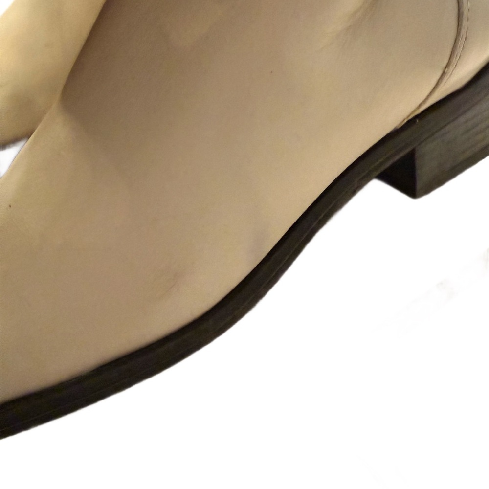 Naturalizer Cream Over the Calf Boots GUC - Picture 4 of 13